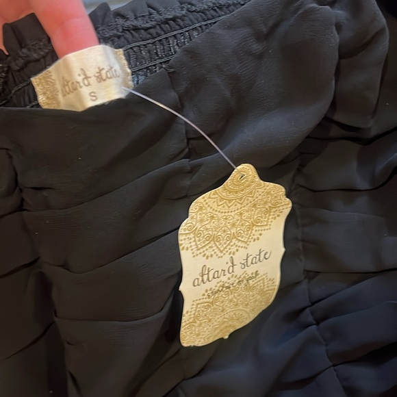 Altars state long sleeve black mini dress - Picture 2 of 5